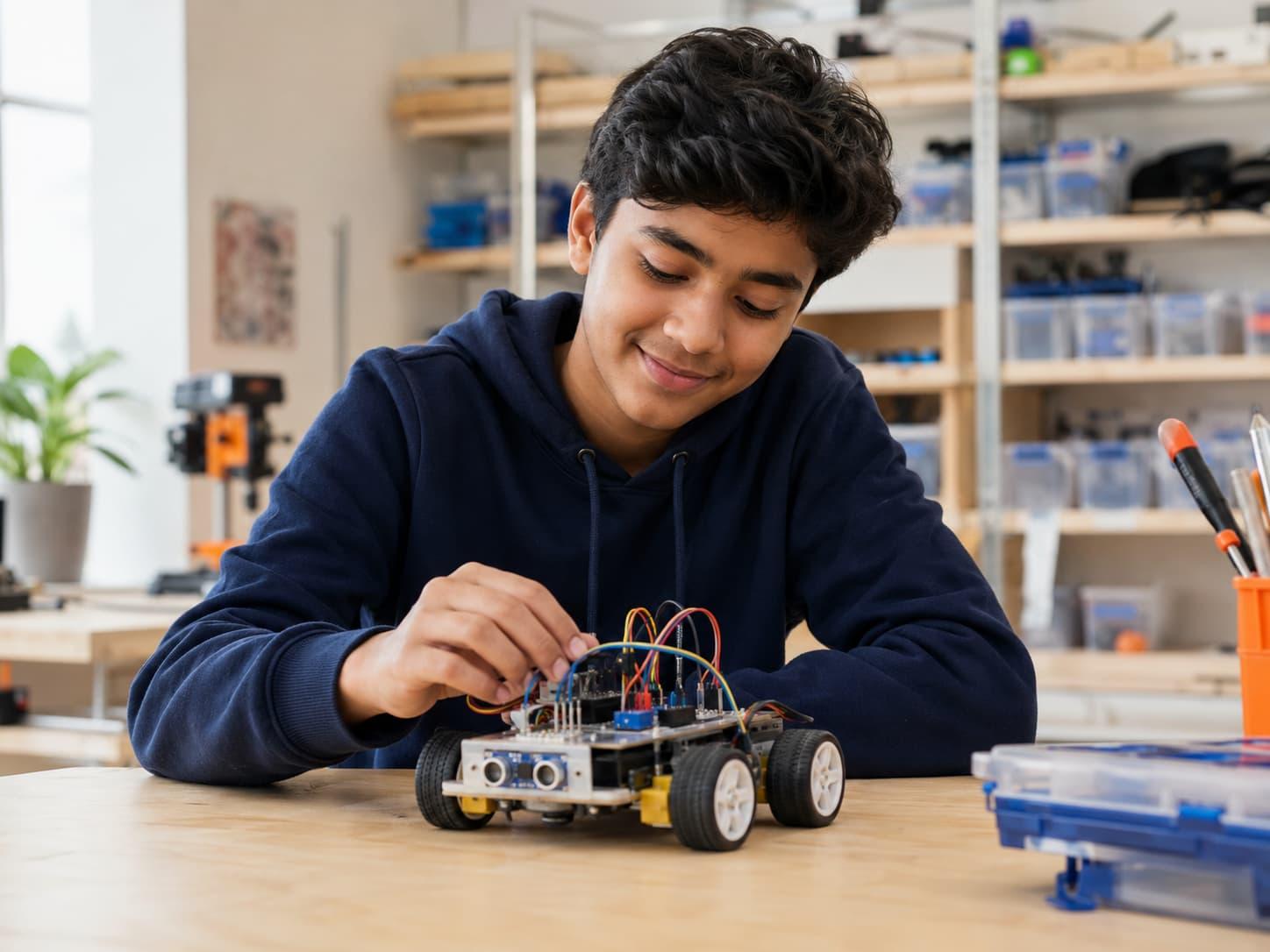 BotLab Academy - London - Parents - Happy Learner
