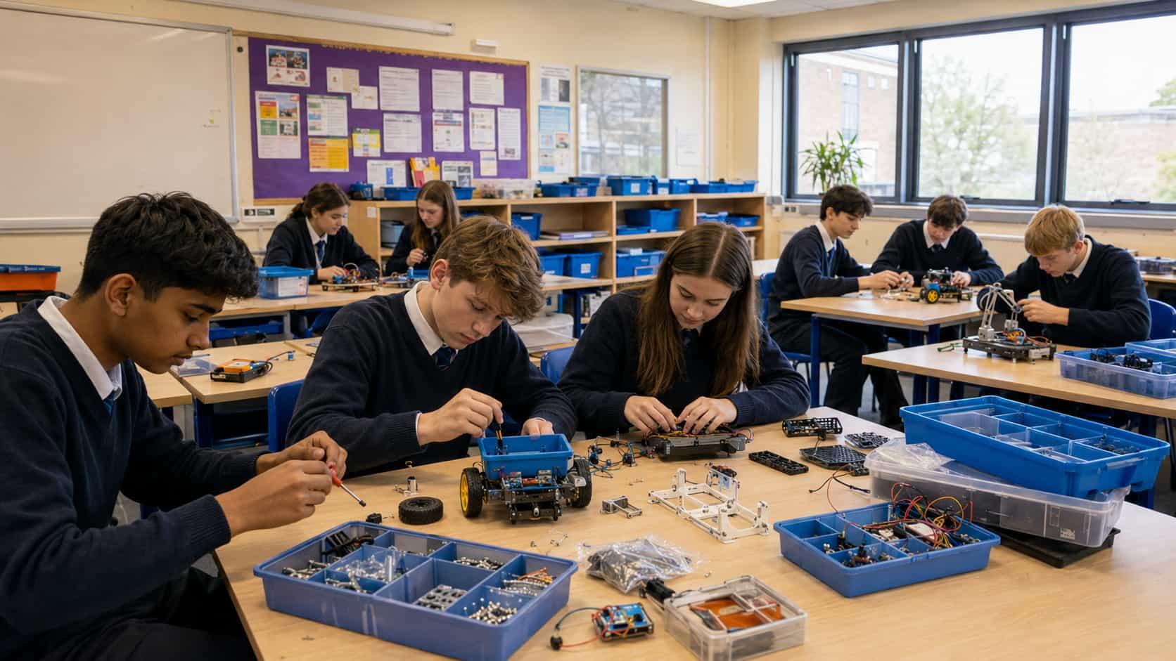 BotLab Academy - London - School - Building Robots