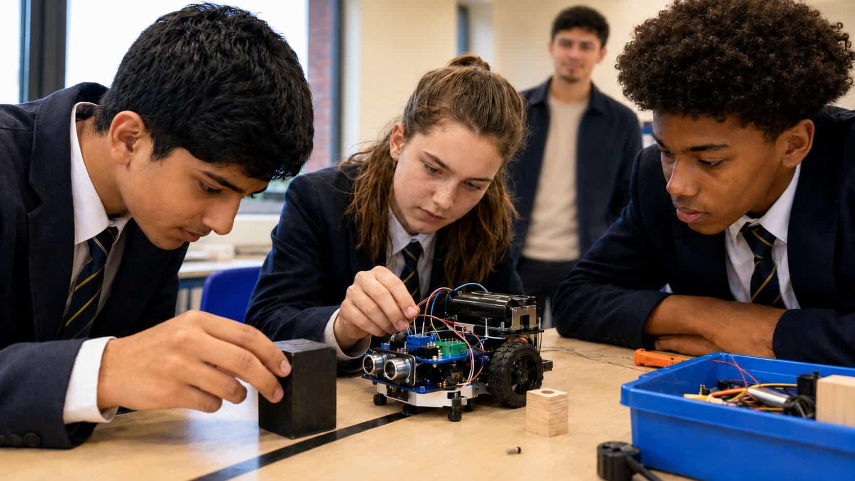 BotLab Academy - London - School - Testing Sensors