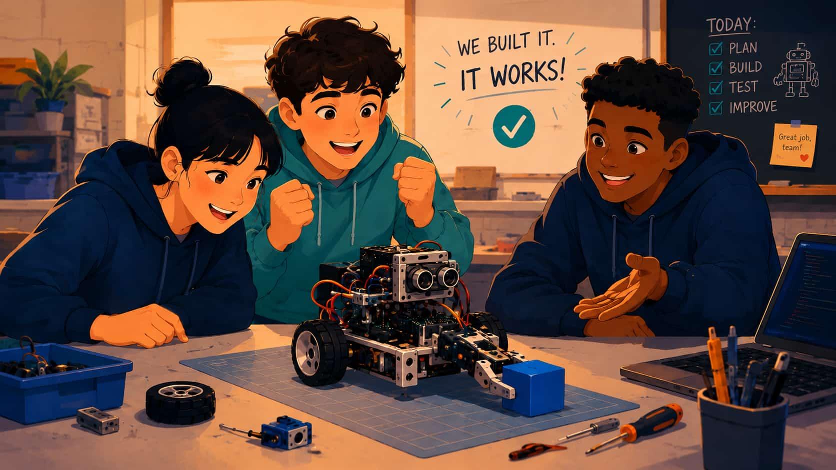 BotLab Academy - London - Students - Race Day